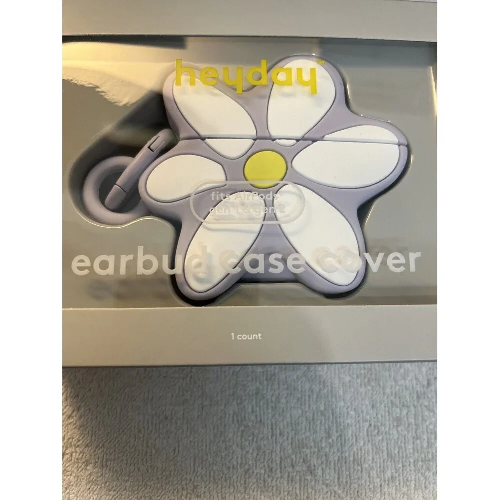 Heyday - Earbud Case Cover - GEN 1 AND 2 - Fits Airpods - Soft Purple